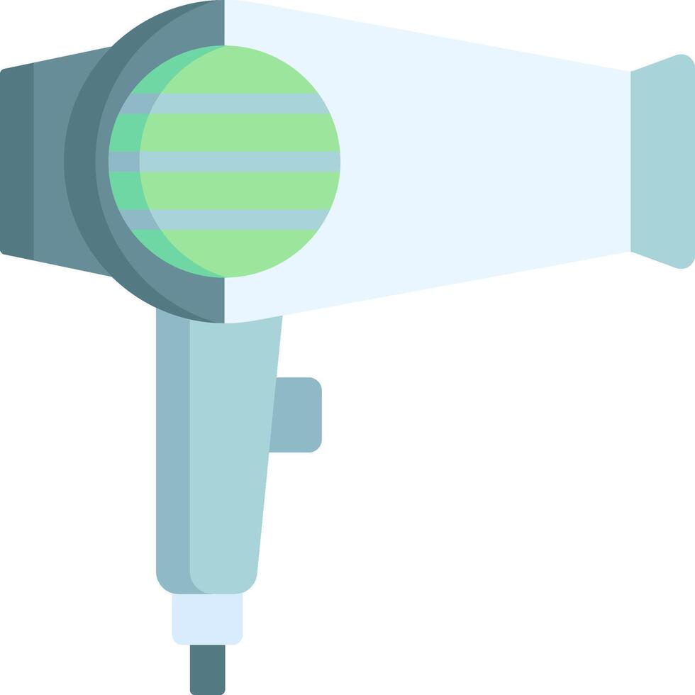 A blow dryer on a white background vector