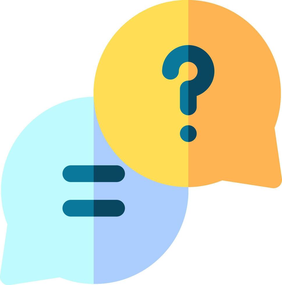 Question mark icon vector