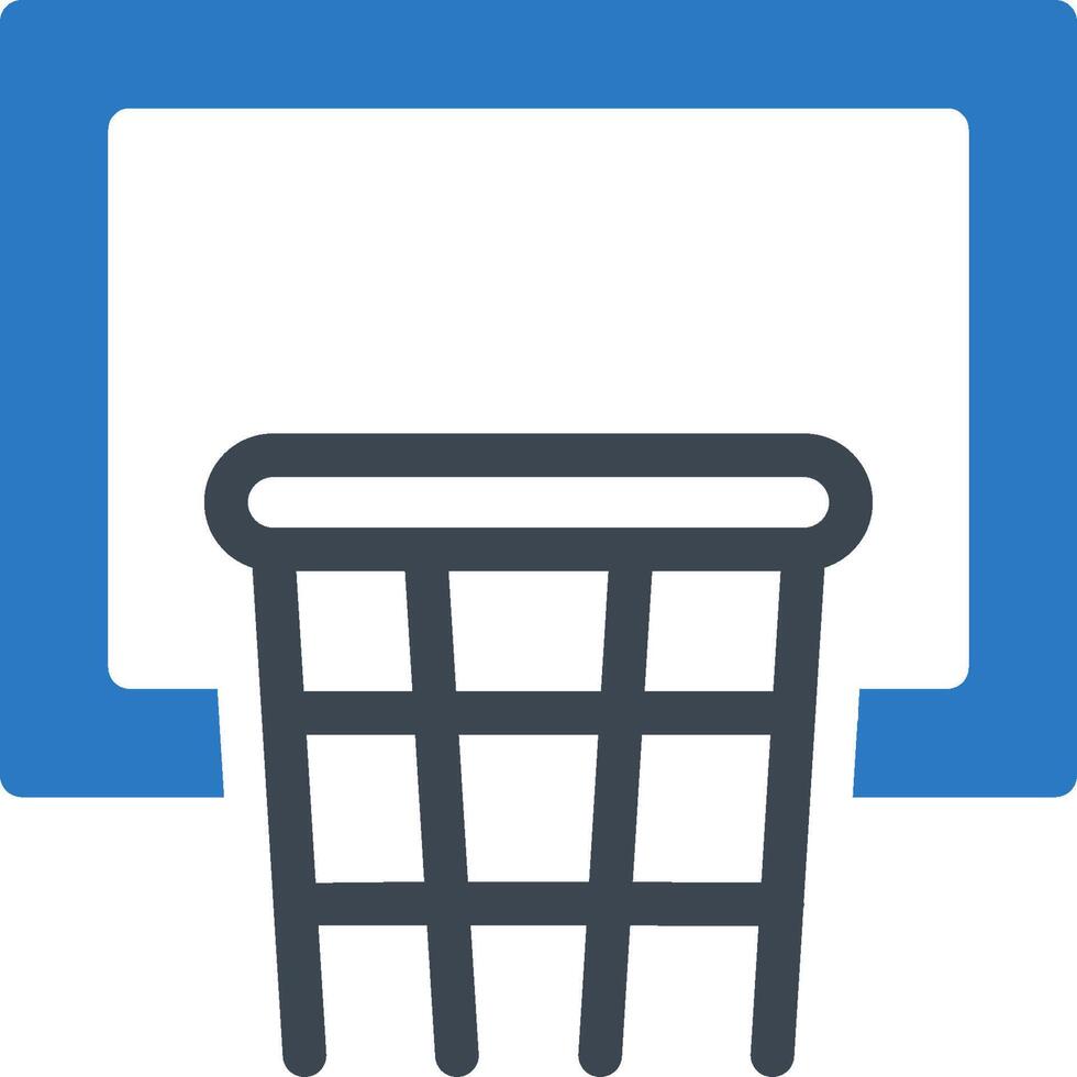 Basketball basket icon vector