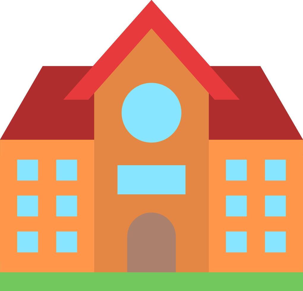 School building clipart vector