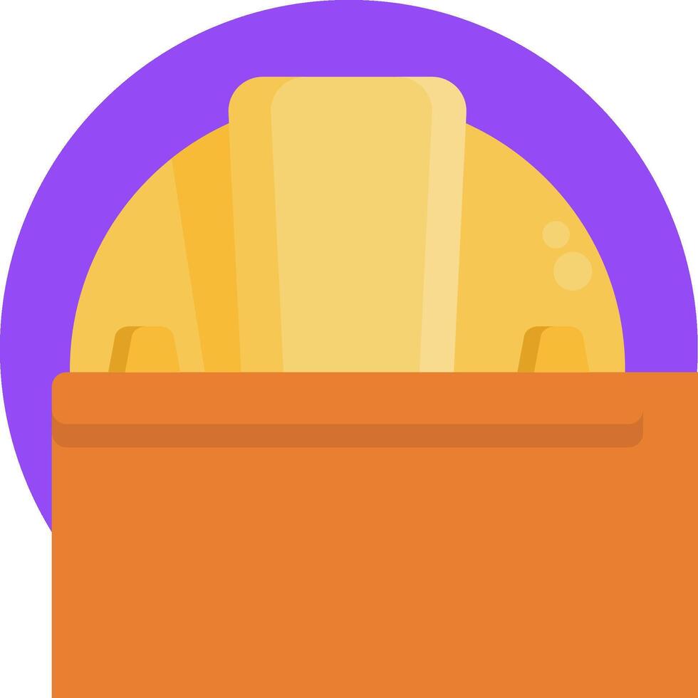 A wallet with a coin in it vector