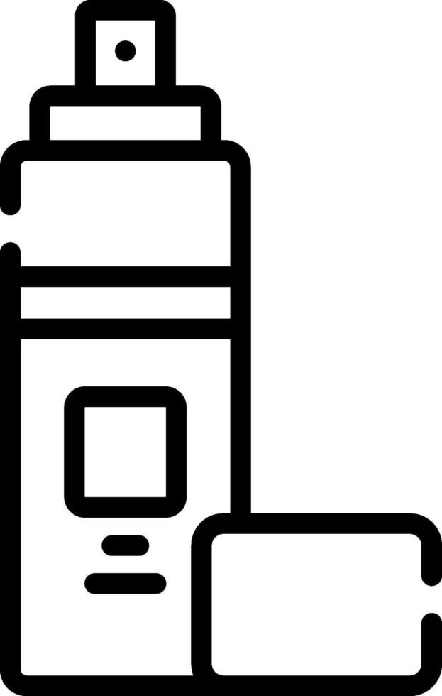 Spray can icon vector