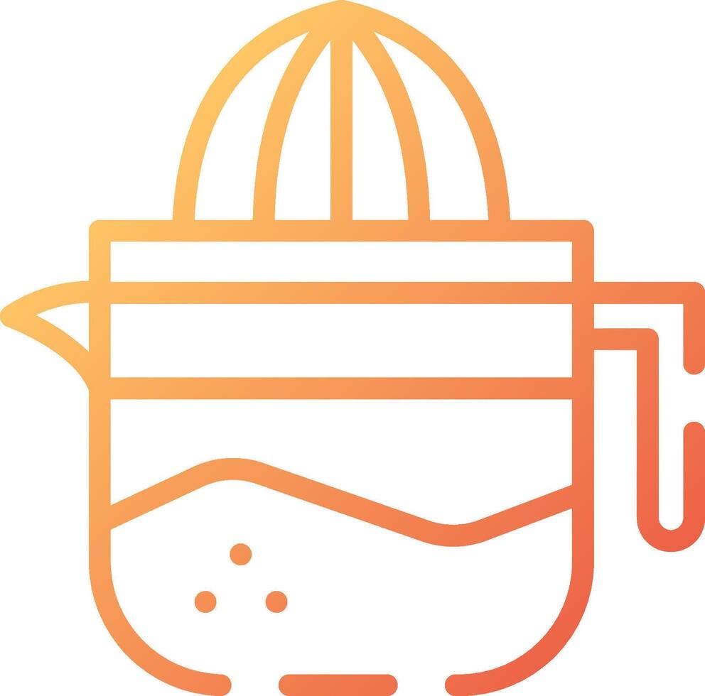 Orange juice maker icon vector