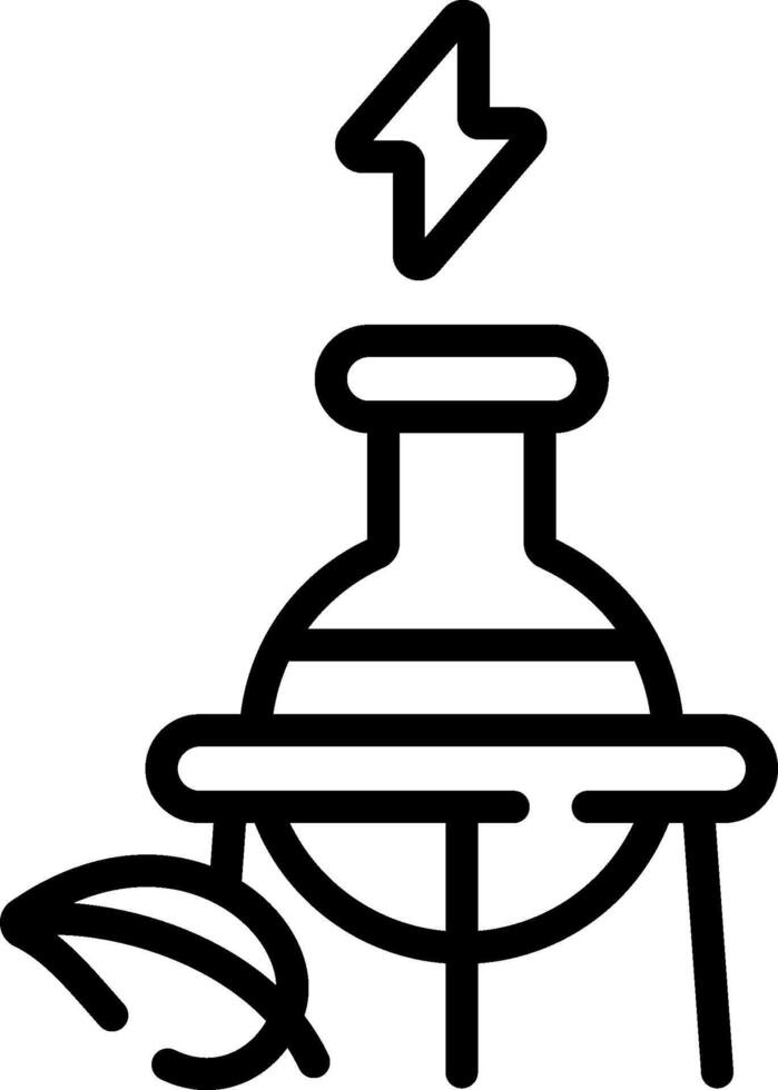 A black and white illustration of a laboratory vector