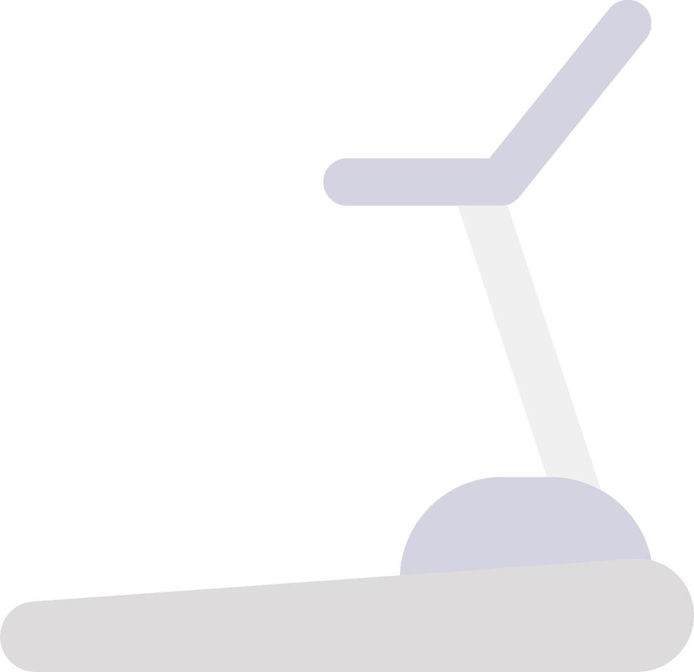 A stationary bike on a white background vector