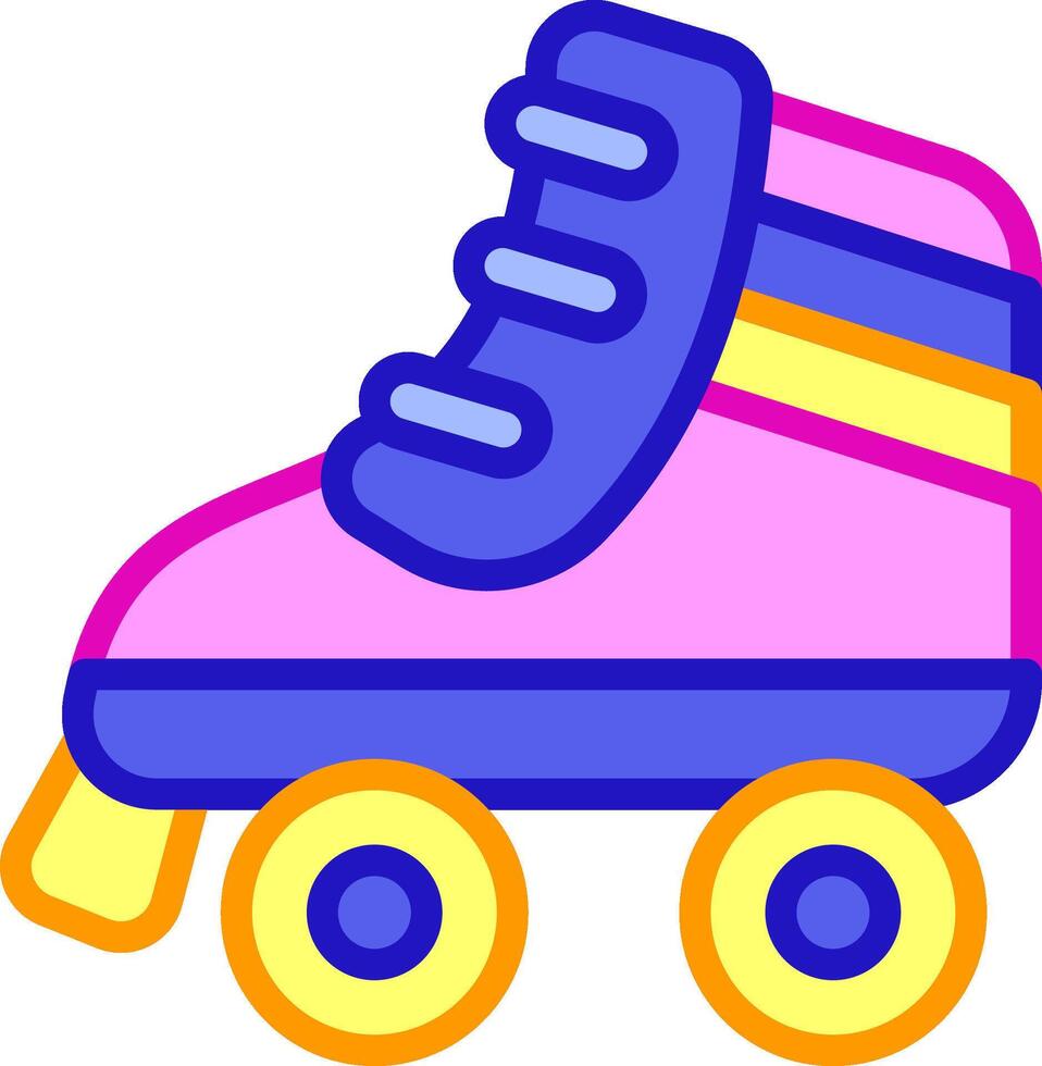 Roller skate clip art vector