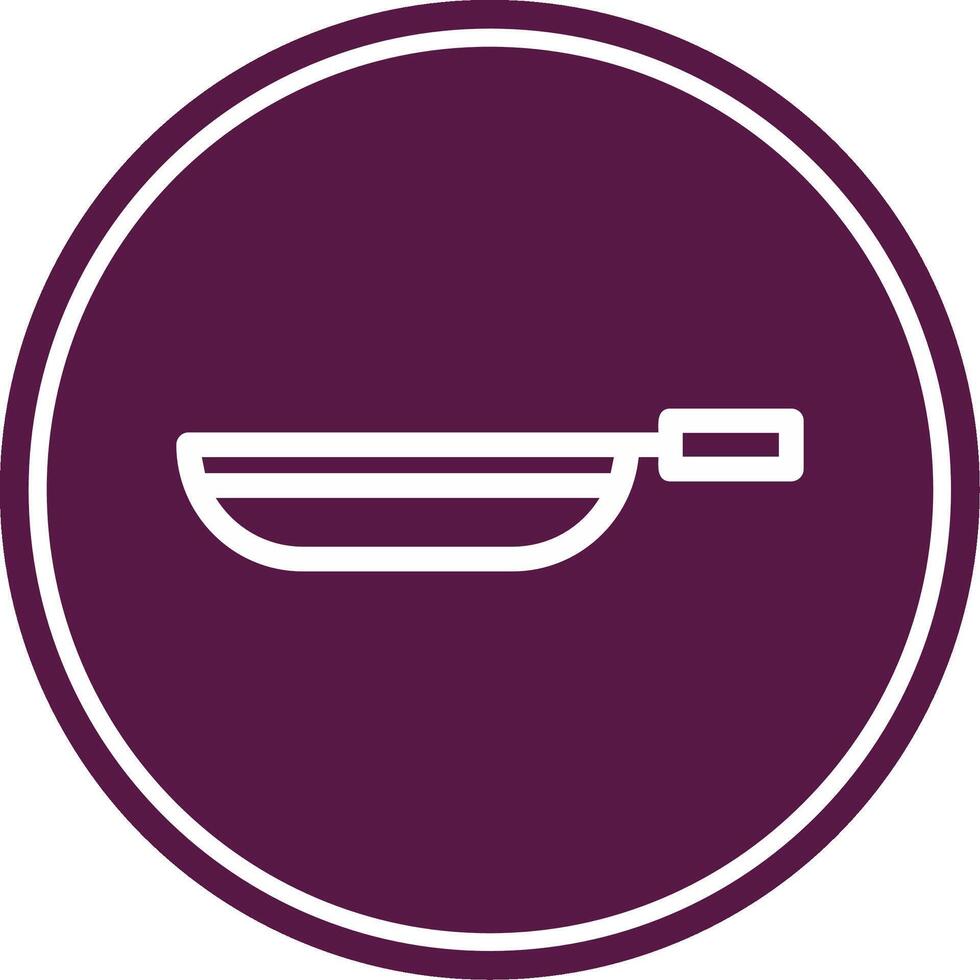 Pan Line Circle Icon vector