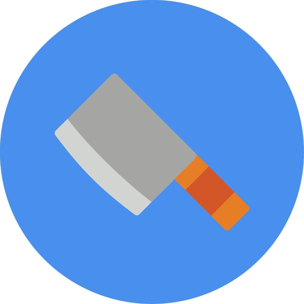 Knife Flat Multi Circle Icon vector