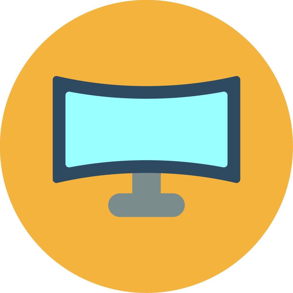 Lcd Flat Multi Circle Icon vector