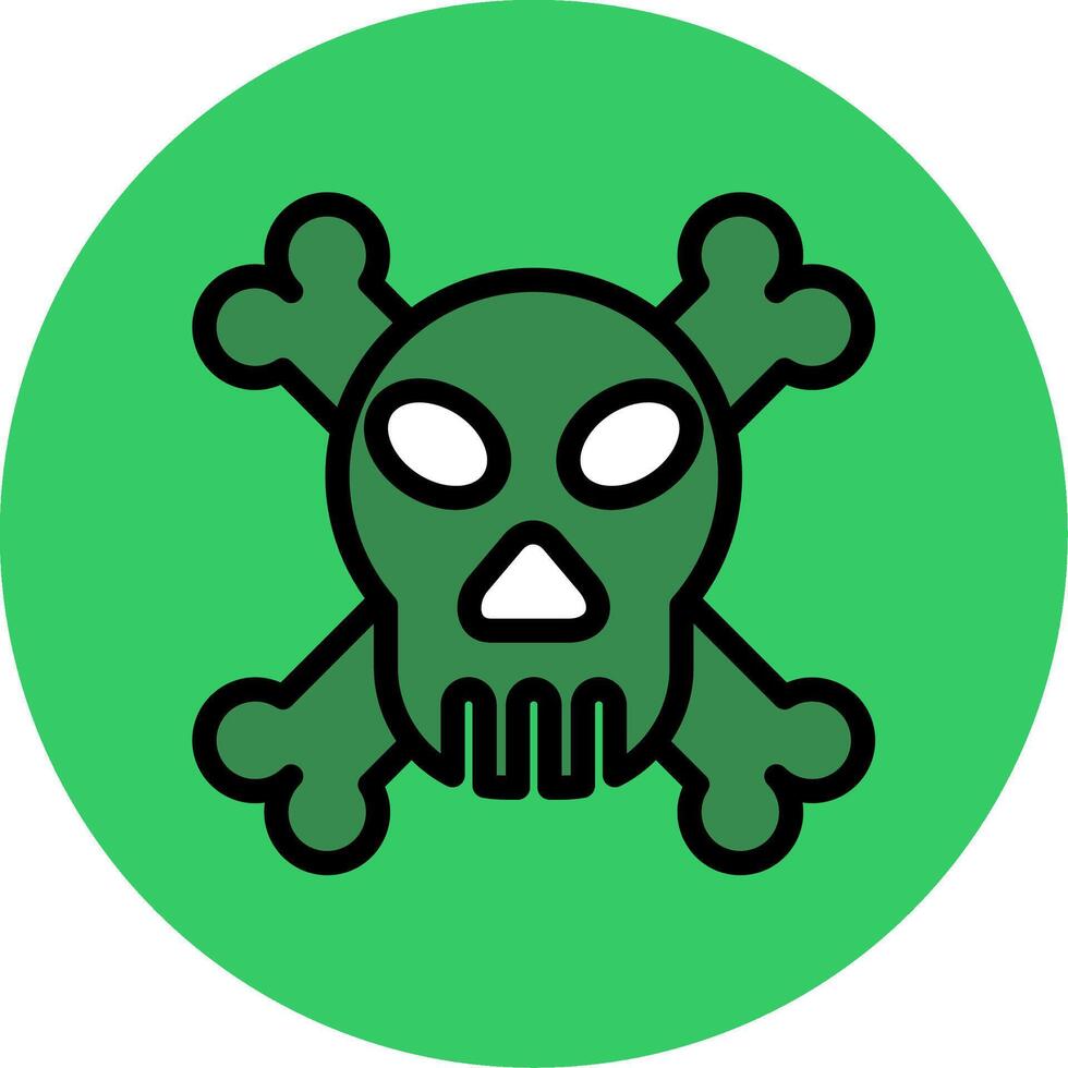 Danger Filled Circle Icon vector