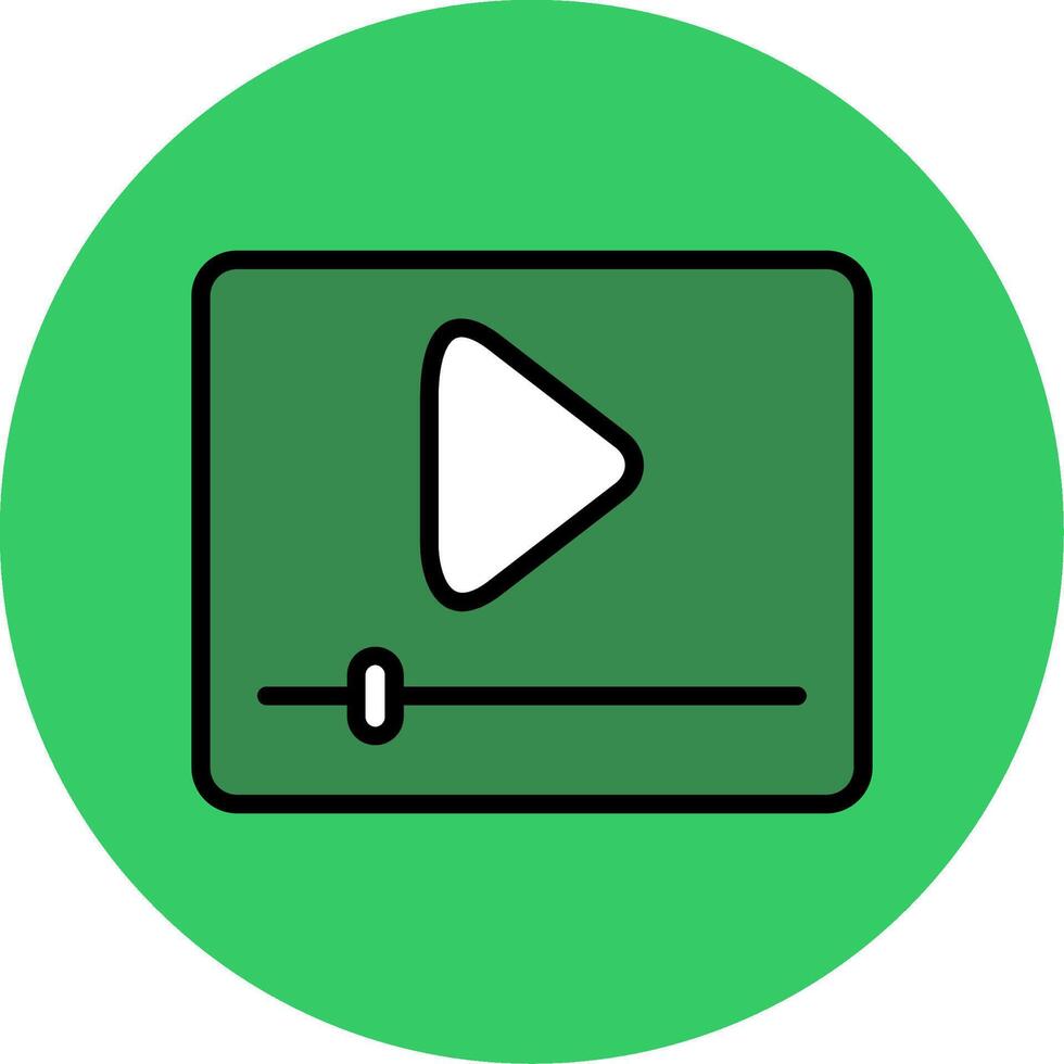 Editor Filled Circle Icon vector