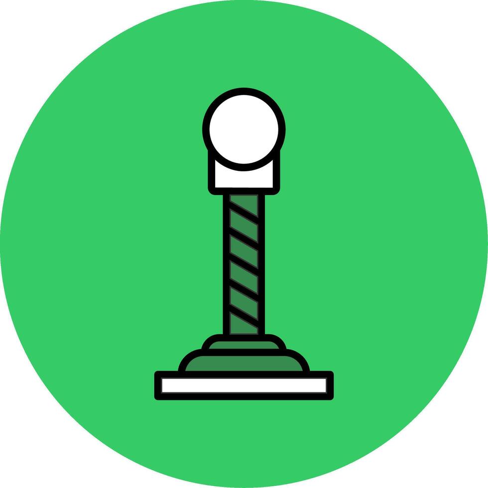 Gear Filled Circle Icon vector