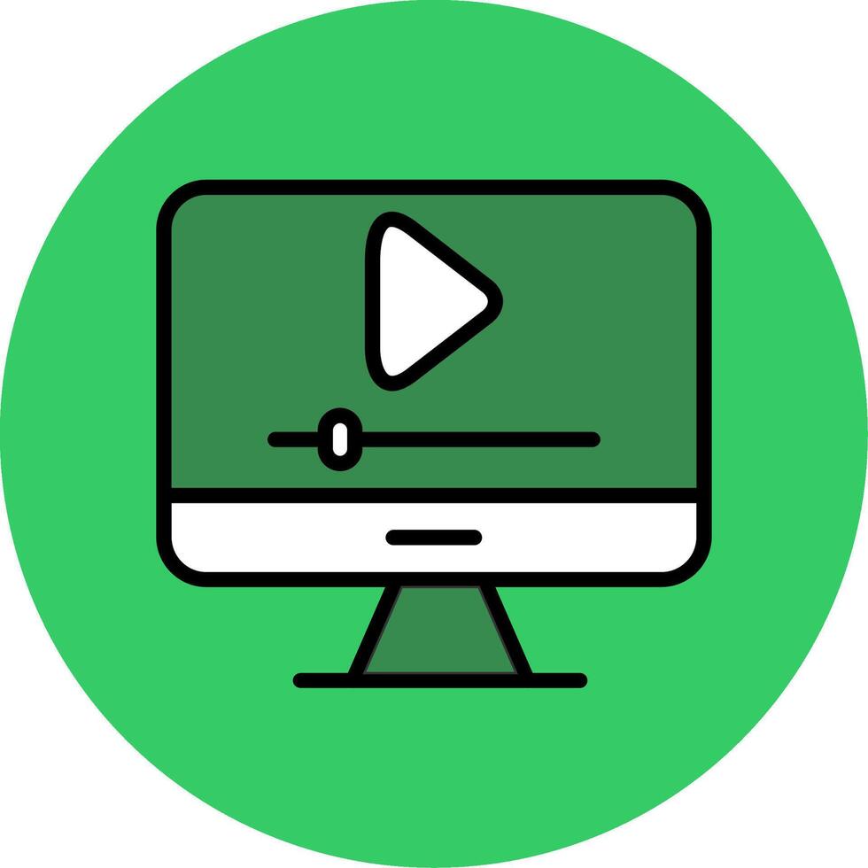 Editor Filled Circle Icon vector