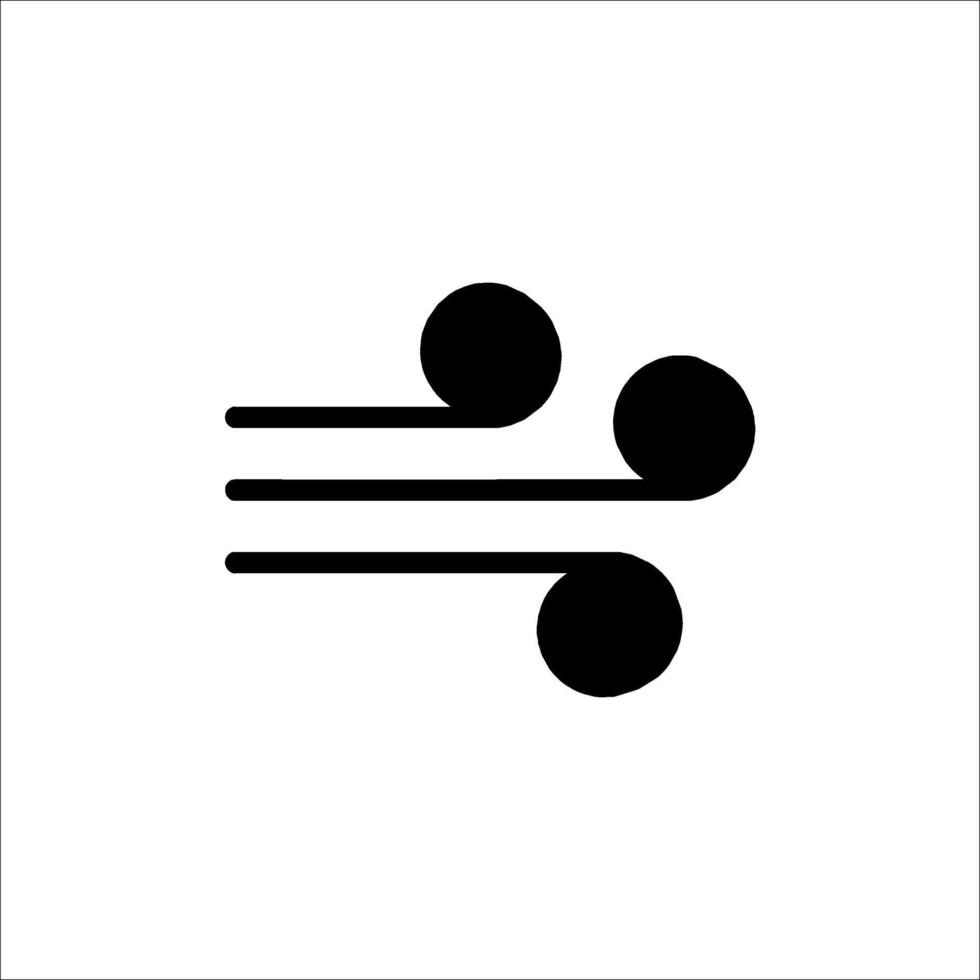 A black and white icon of a car with two wheels vector