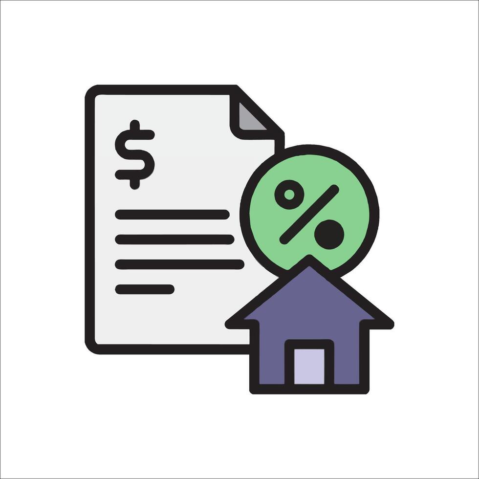 Home loan calculator vector