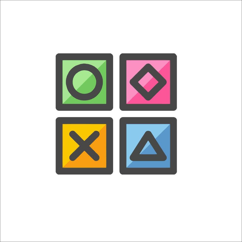 Game icon illustration vector