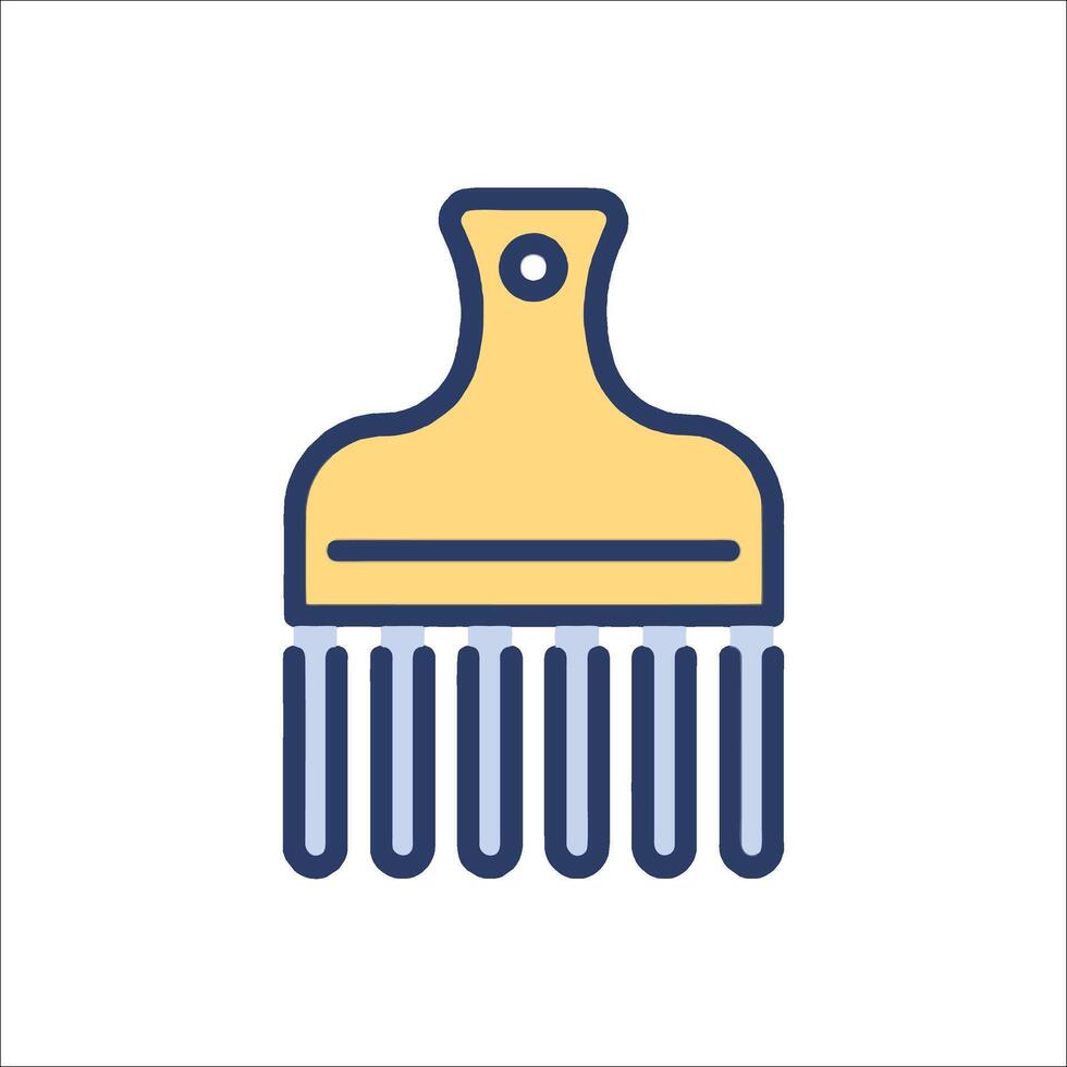 A brush icon on a white background vector