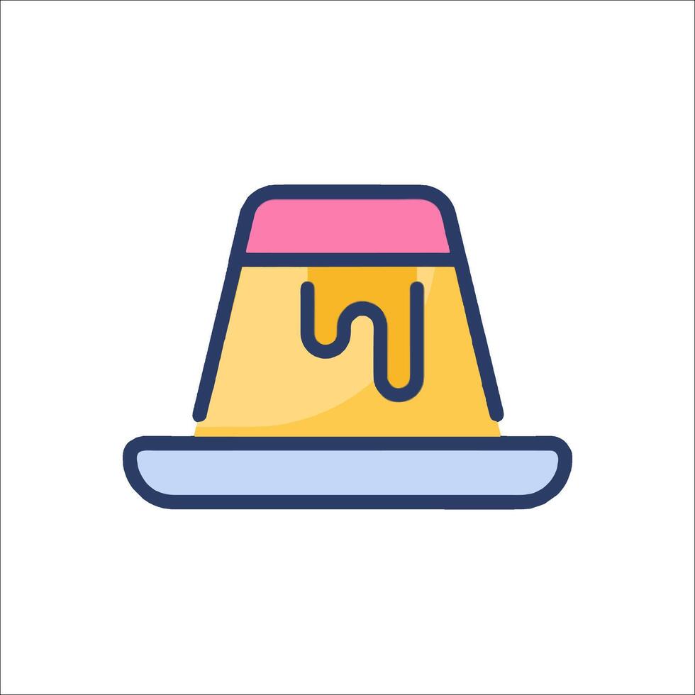 A jelly jar icon on a white background vector