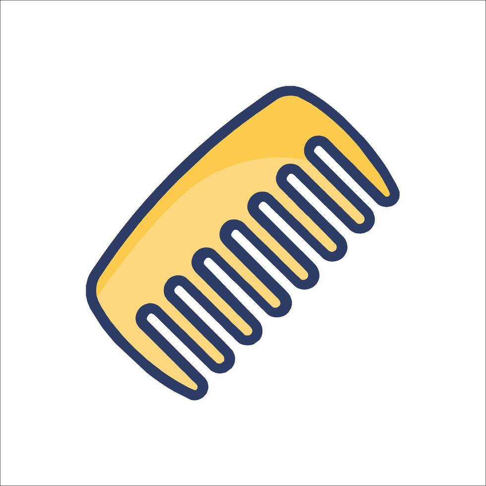 Combing icon illustration vector