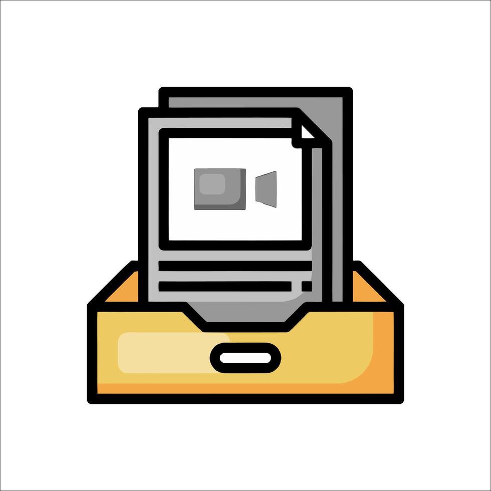 file icon illustration vector
