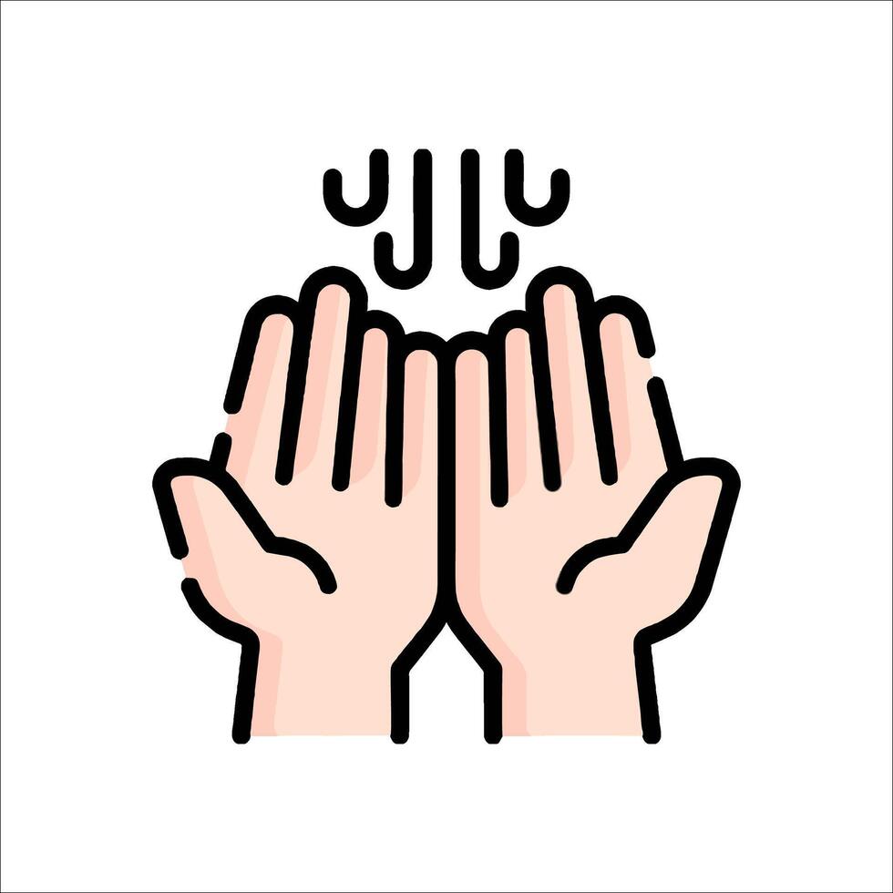 Prayer hands icon, prayer hands, prayer hands icon, prayer hands icon, prayer hands icon vector