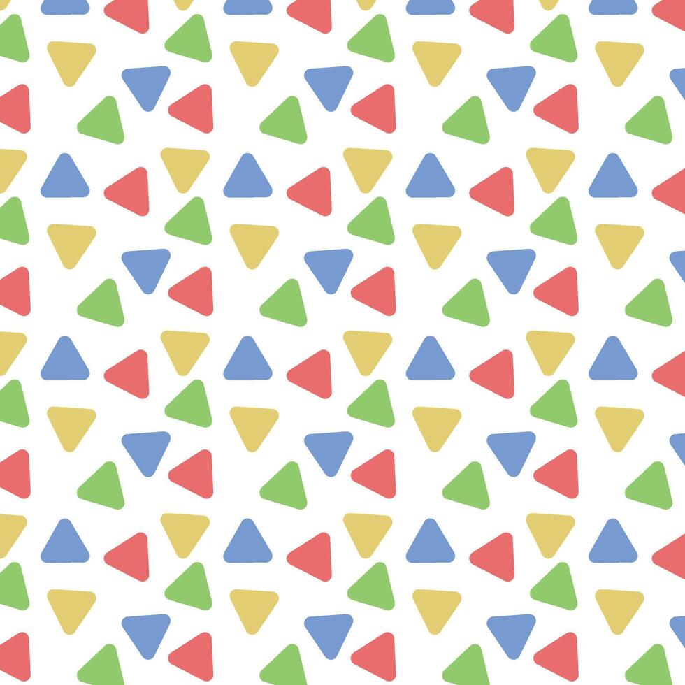 Abstract multi-colour geometric background with triangle shape pattern vector