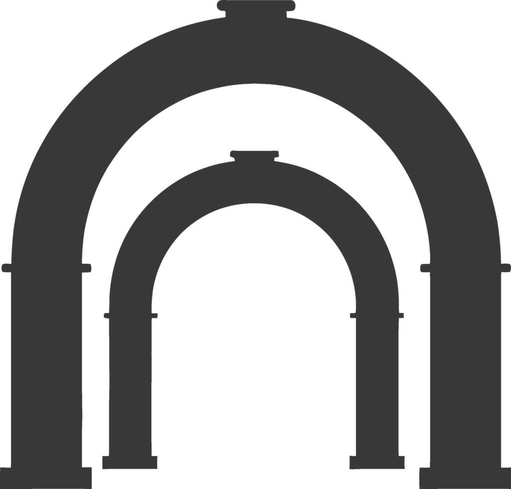 Architecture icon illustration on white background vector