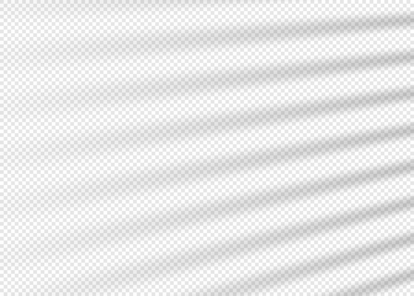 Shadow overlay effect for photo and mockup. Realistic soft blurred shadow of window blinds on light background. illustration of wall with natural sunlight coming in through the jalousie vector