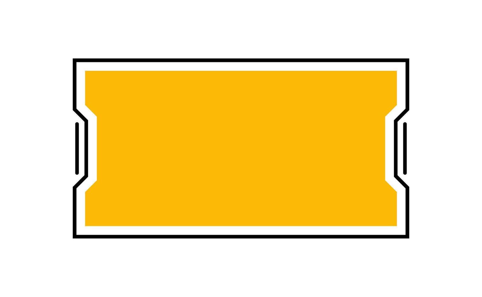 Futuristic element illustration. Colorful lower third overlay. vector