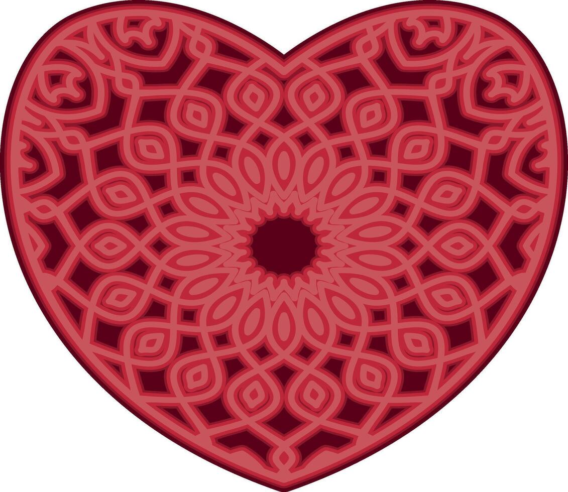 inspiration for mandala illustration designs with beautiful colors vector