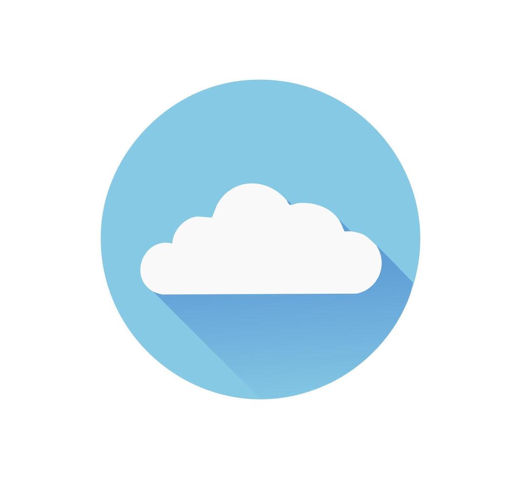 illustration white cloud vector