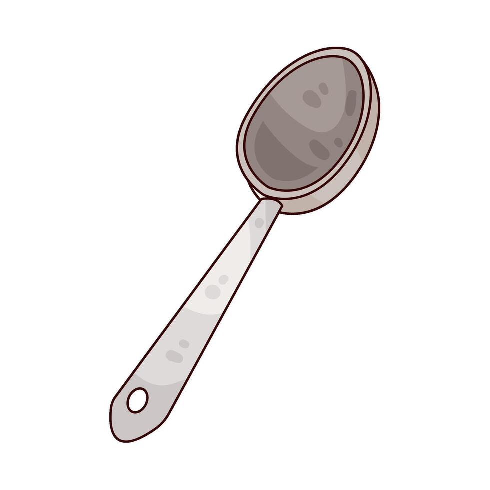 Illustration of spoon vector