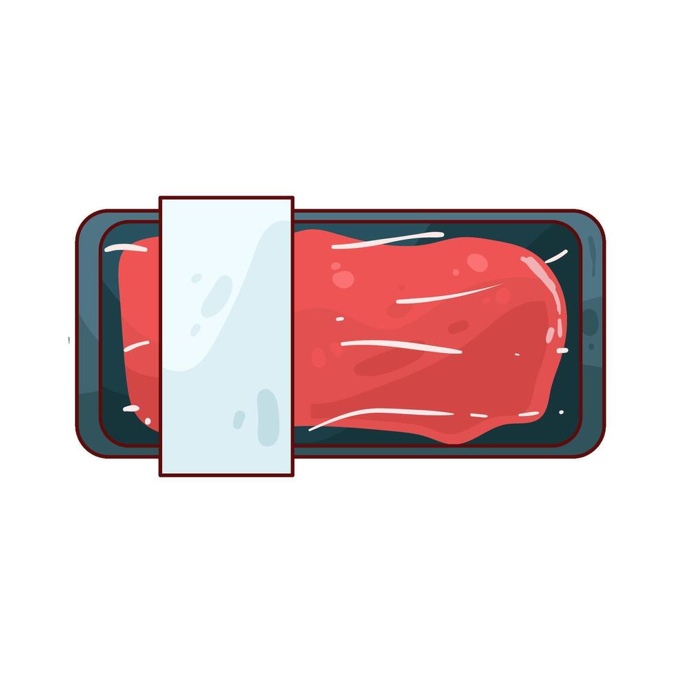 Illustration of meat vector