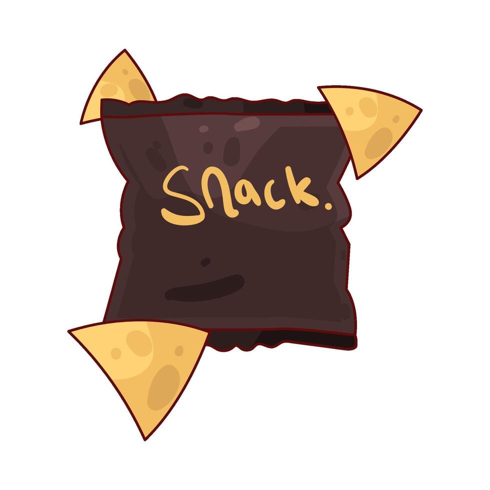 Illustration of snack vector