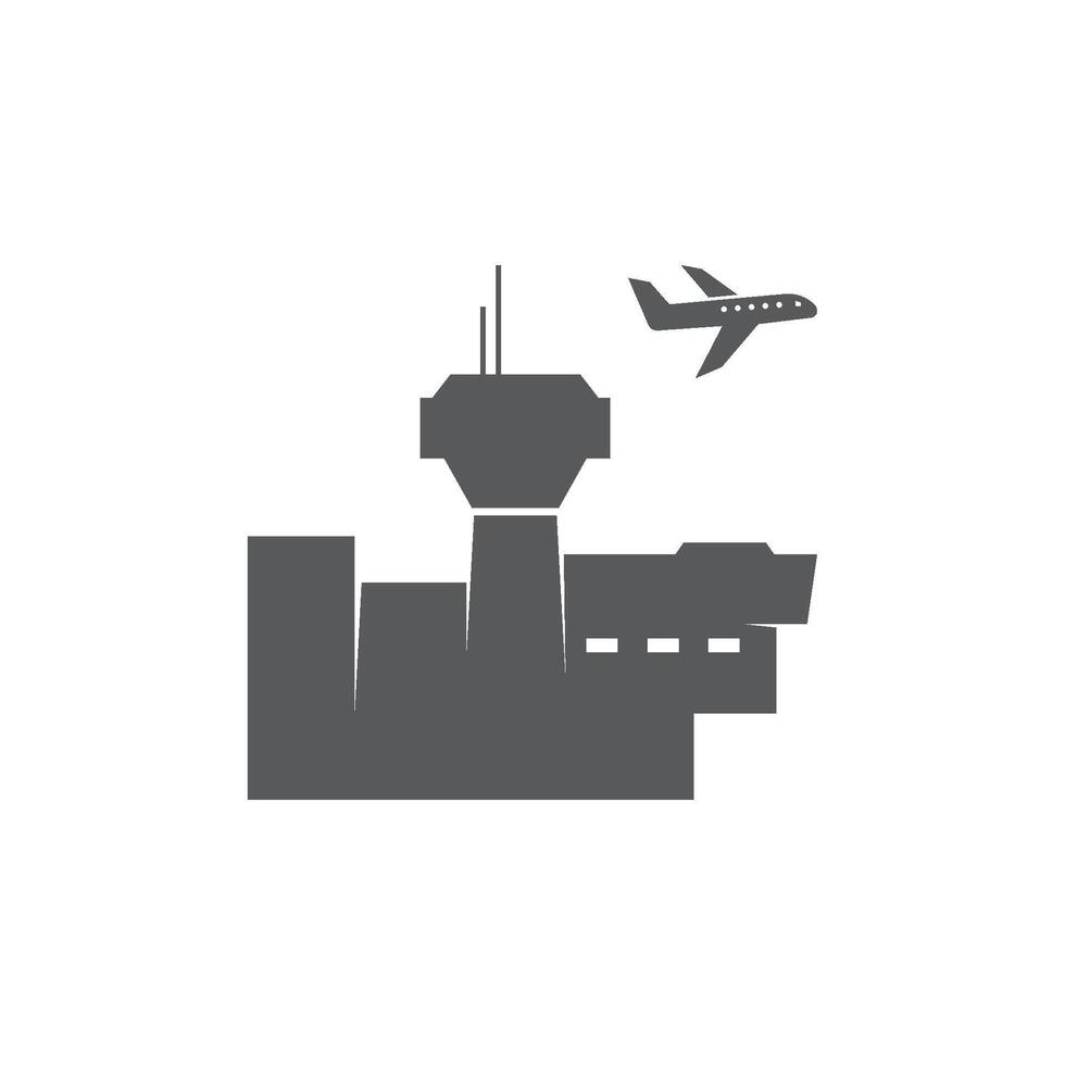 airport icon template vector