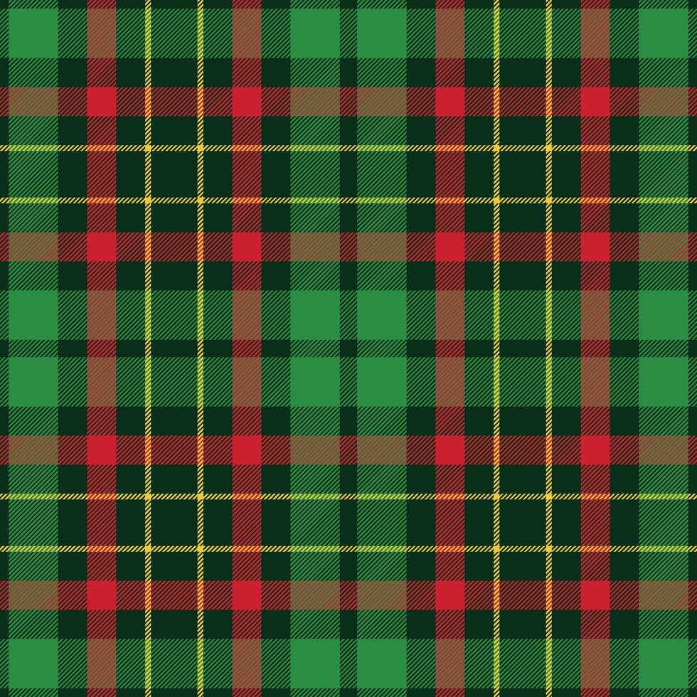 Tartan plaid check pattern texture. Seamless pattern. Fall Halloween design. Perfect for textile or print design. vector