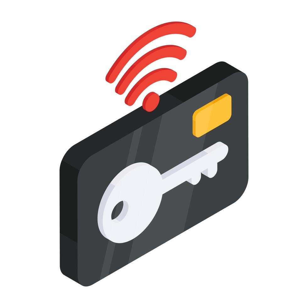 Perfect design icon of smart card vector