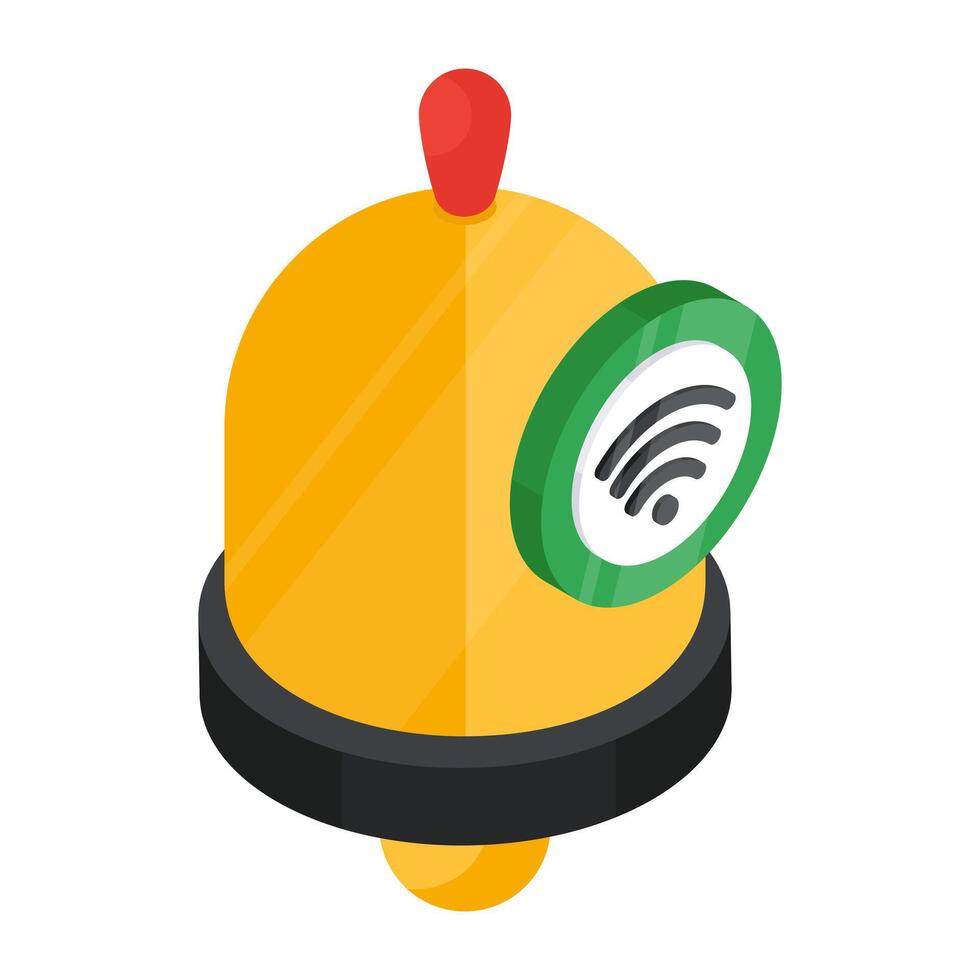design of smart bell vector