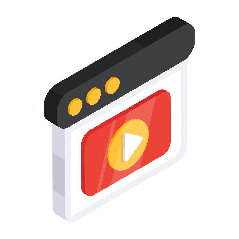 A colored design icon of web vector