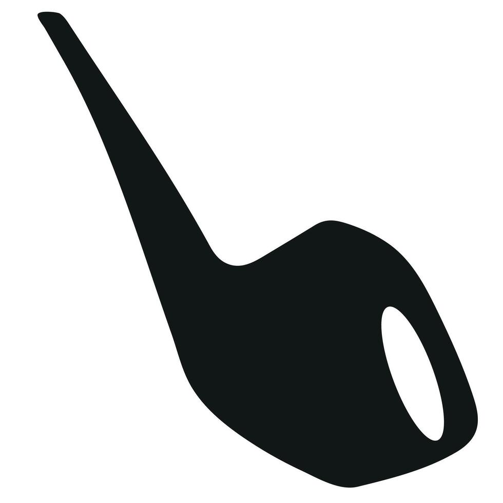 icon symbol shape of a long rectangular watering can for plants vector
