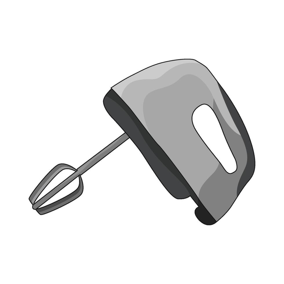 illustration of hand mixer vector