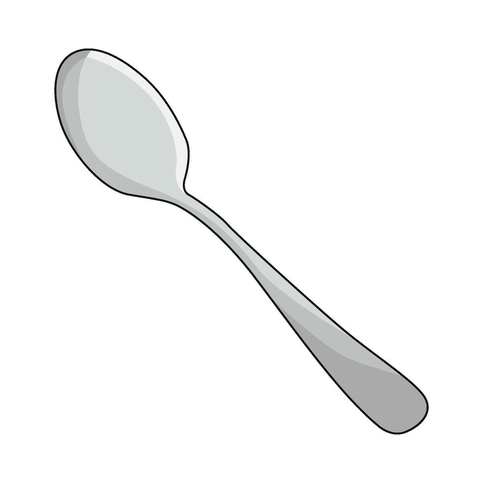illustration of spoon vector