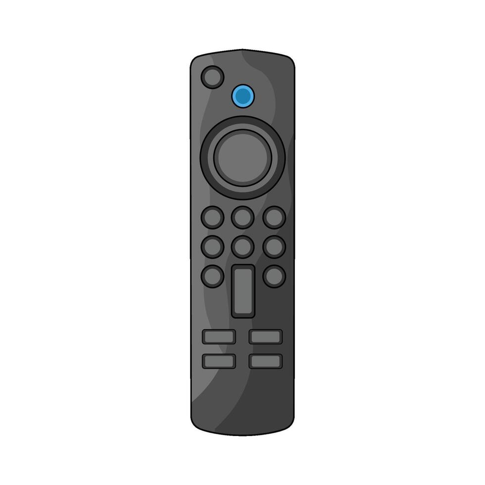 illustration of tv remote vector