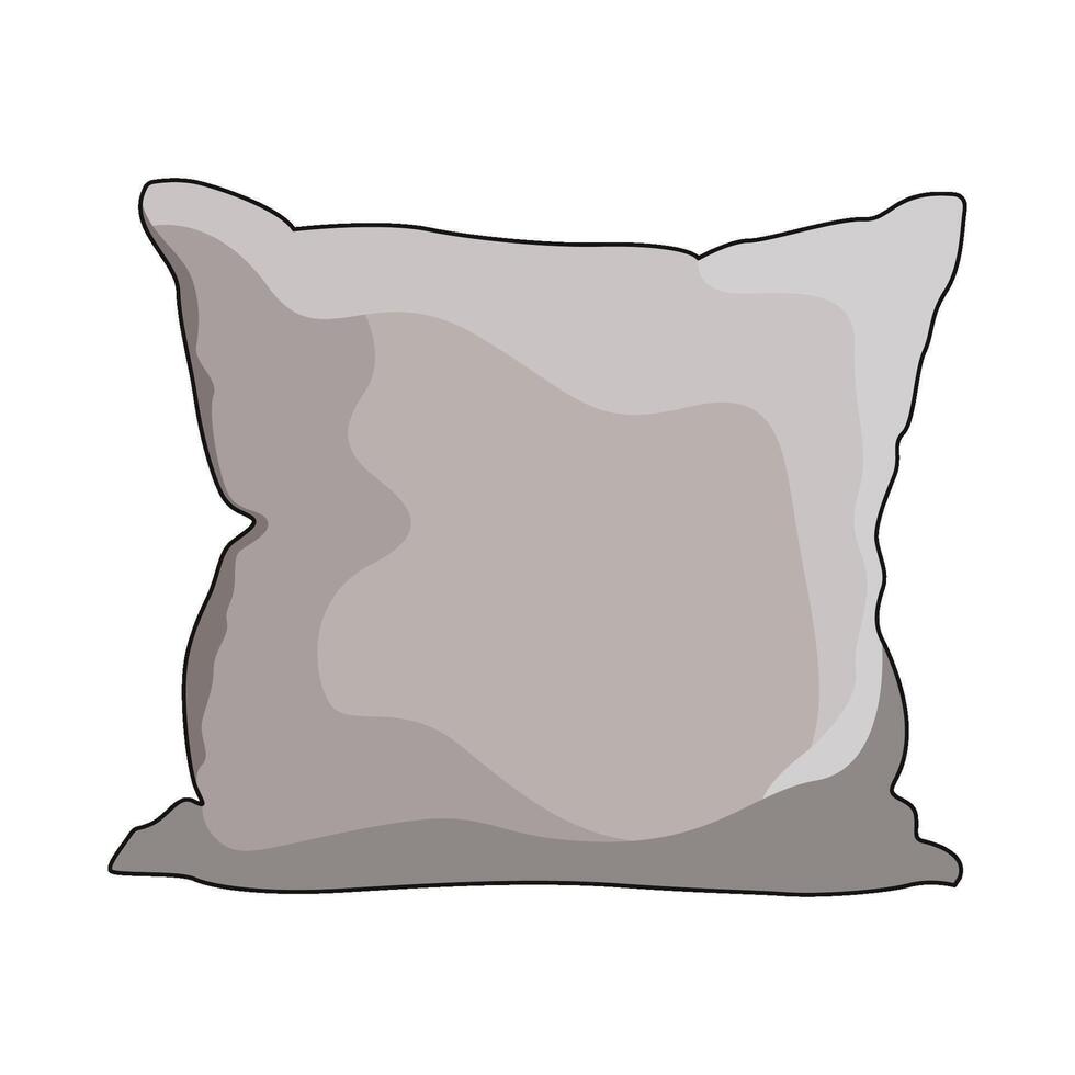 illustration of pillow vector