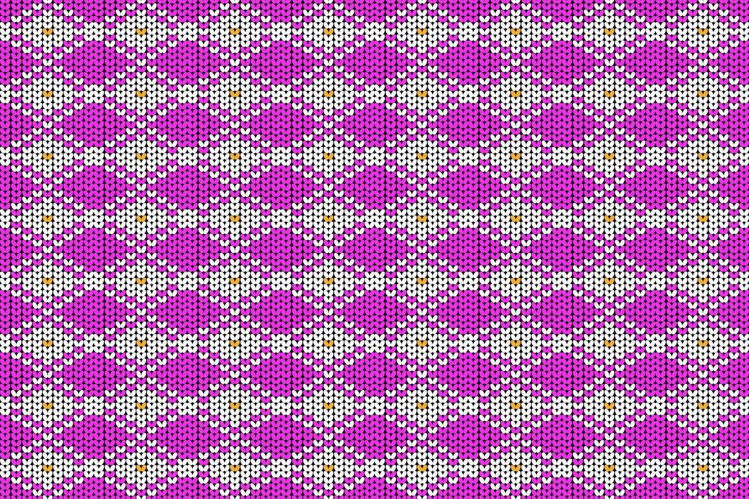 Beautiful knitting pattern,seamless geometric shape. vector