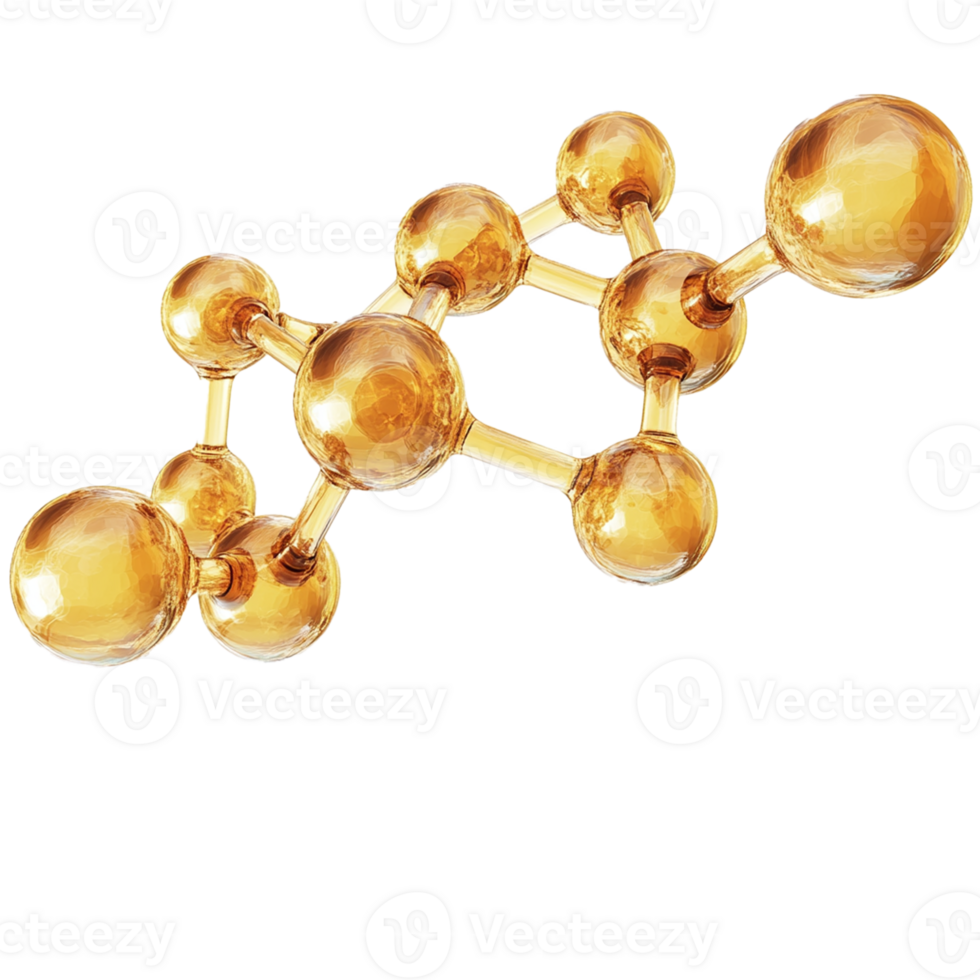 3D methane molecule on transparent background png