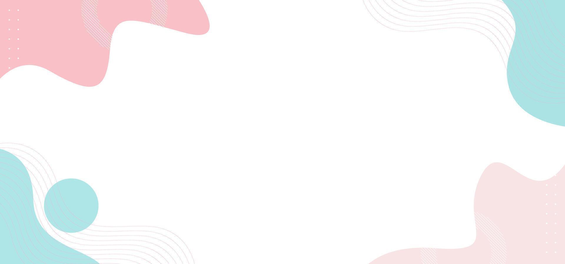 A white background with a combination of pink and blue circles and lines. The pink and blue colors create a playful and whimsical atmosphere, while the circles and lines add a sense of movement vector