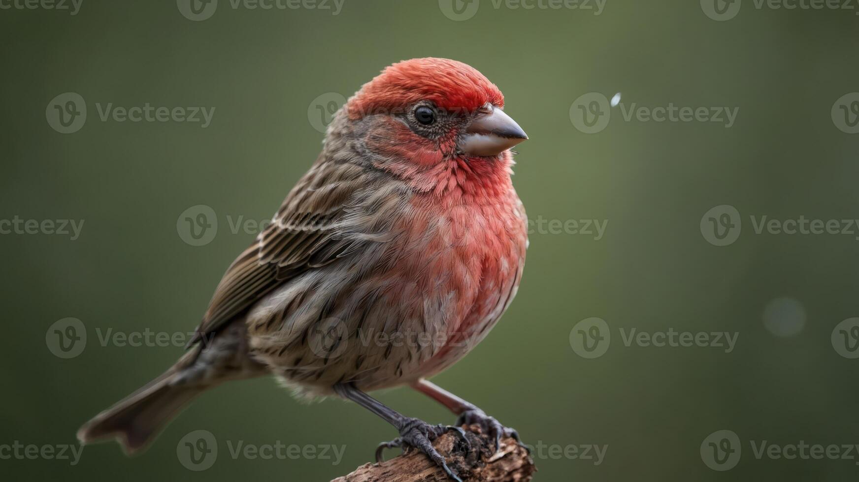 A close-up of a colorful bird perched on a branch, showcasing its vibrant plumage. photo