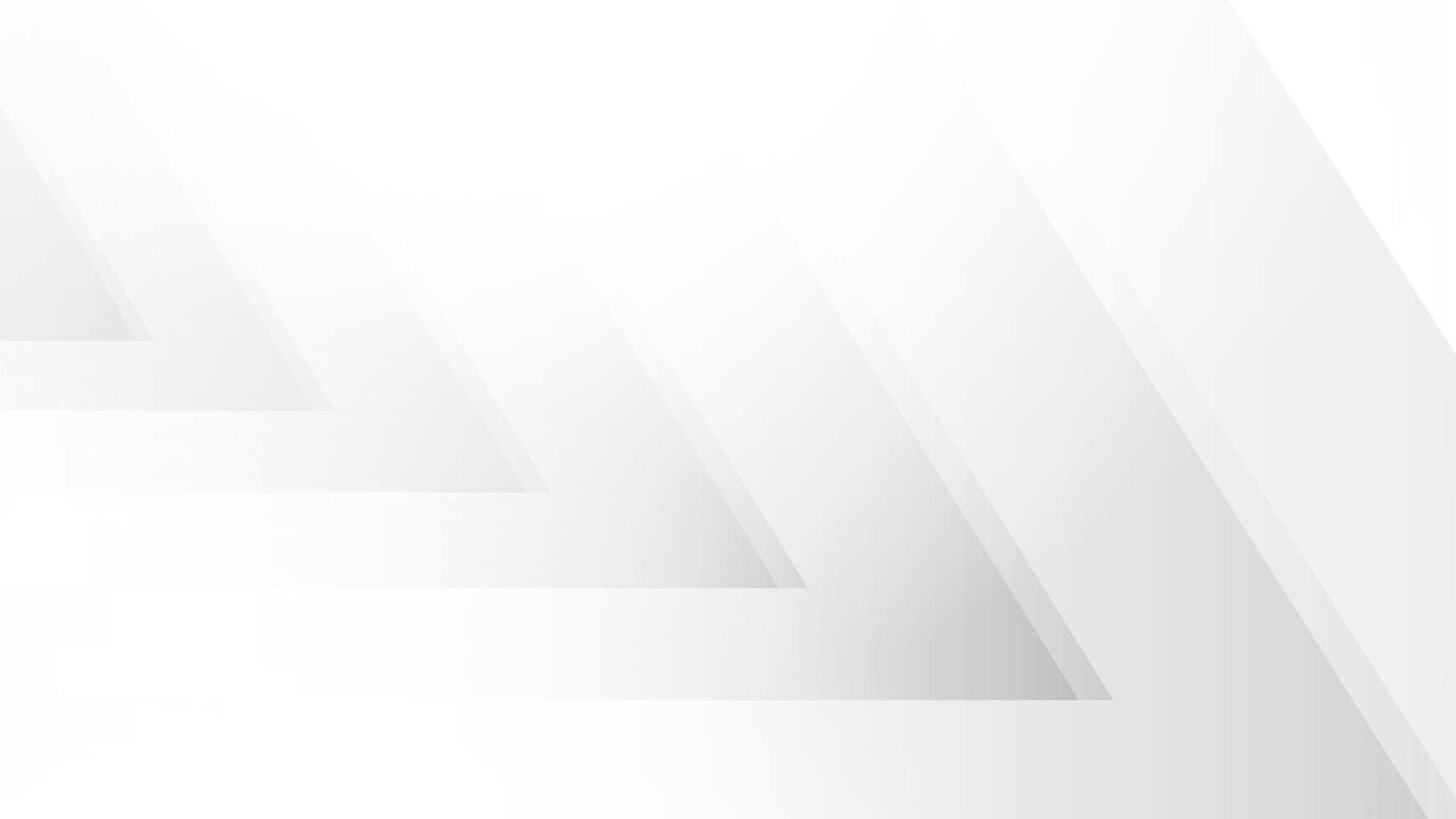 Abstract white and gray color, modern design stripes background with geometric triangle shape. illustration. vector