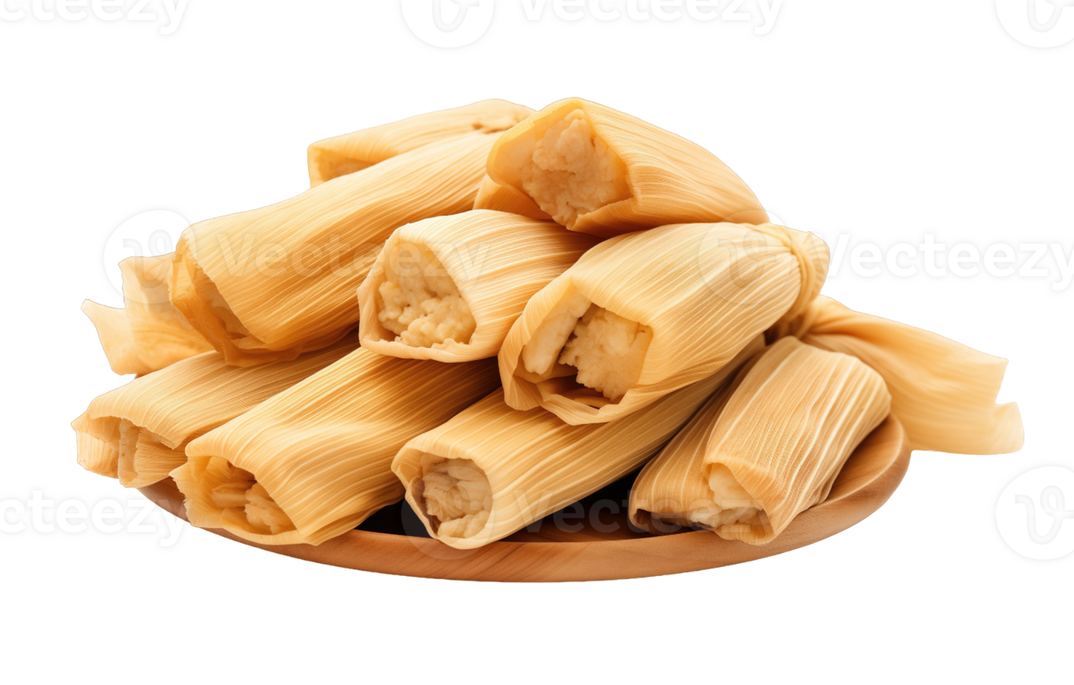 Tamales isolated on transparent background png
